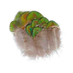 PEACOCK FEATHER GREEN